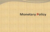 Monetary  P olicy
