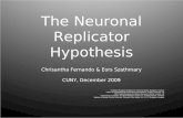The Neuronal Replicator Hypothesis