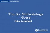 The Six Methodology Goals
