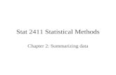 Stat 2411 Statistical Methods