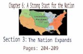 Chapter 6: A Strong Start for the Nation