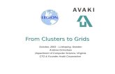 From Clusters to Grids