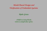 Model-Based Design and  Verification of Embedded Systems