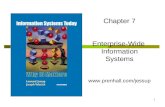 Chapter 7 Enterprise-Wide  Information Systems prenhall/jessup