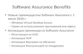 Software Assurance Benefits