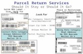 Parcel Return Services Should It Stay or Should It Go?
