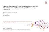 Task Mapping and Bandwidth Reservation for Mixed Hard/Soft Fault-Tolerant Embedded Systems
