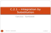 C.2.1 – Integration by Substitution