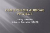 CSM Epsilon  Aurigae  Project