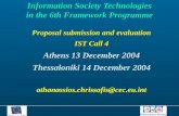 Information Society Technologies in the 6th Framework Programme
