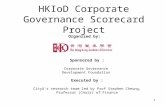HKIoD Corporate Governance Scorecard Project