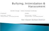 Bullying, Intimidation & Harassment