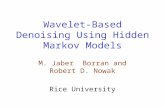 Wavelet-Based Denoising Using Hidden Markov Models