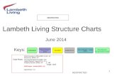 Lambeth Living Structure Charts  June 2014  Keys: