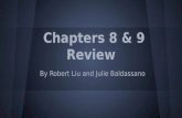Chapters 8 & 9 Review
