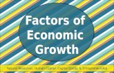 Factors of  Economic  Growth