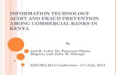 Information Technology Audit and Fraud Prevention Among Commercial Banks in Kenya