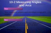 10-2 Measuring Angles and Arcs
