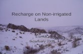 Recharge on Non-irrigated Lands