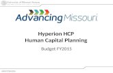 Hyperion HCP Human Capital Planning
