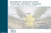 Automated Unidirectional  Flushing Software Programs Proven Technology or Vaporware?