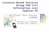 Location-Based Services Using GSM Cell Information over Symbian OS