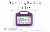 SpringBoard Lite 32 Topic Pages (with PCS Symbols)