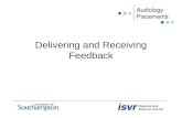 Delivering and Receiving Feedback