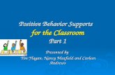 Positive Behavior Supports for the Classroom Part 1