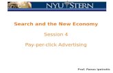 Search and the New Economy Session  4 Pay-per-click Advertising