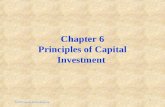 Chapter 6 Principles of Capital Investment
