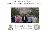 A Database of  New Zeolite-Like Materials
