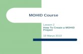 MOHID Course