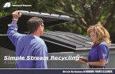 Simple Stream Recycling