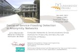 Denial-of-Service Flooding Detection in Anonymity Networks