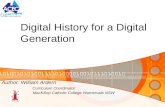 Digital History for a Digital Generation