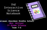 THE  Interactive Science Notebook