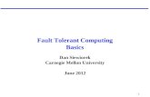 Fault Tolerant Computing Basics