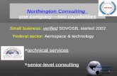 Northington  Consulting  one company—two capabilities