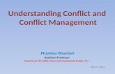 Understanding Conflict and  Conflict Management