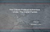 The Citizen Political Activeness  Under The Cartel Parties