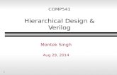 COMP541 Hierarchical Design & Verilog