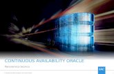 CONTINUOUS AVAILABILITY ORACLE