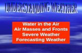 Water in the Air Air Masses and Fronts Severe Weather Forecasting Weather
