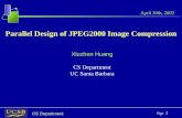 Parallel Design of JPEG2000 Image Compression