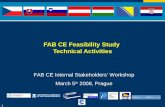 FAB CE Feasibility Study  Technical Activities