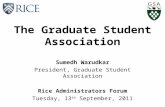 The Graduate Student Association