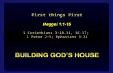 Building god’s house
