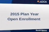 2015 Plan Year Open Enrollment
