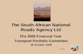 The South African National Roads Agency Ltd